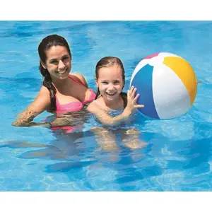 Inflatable beach ball JiLong model 66001, 40 cm diameter