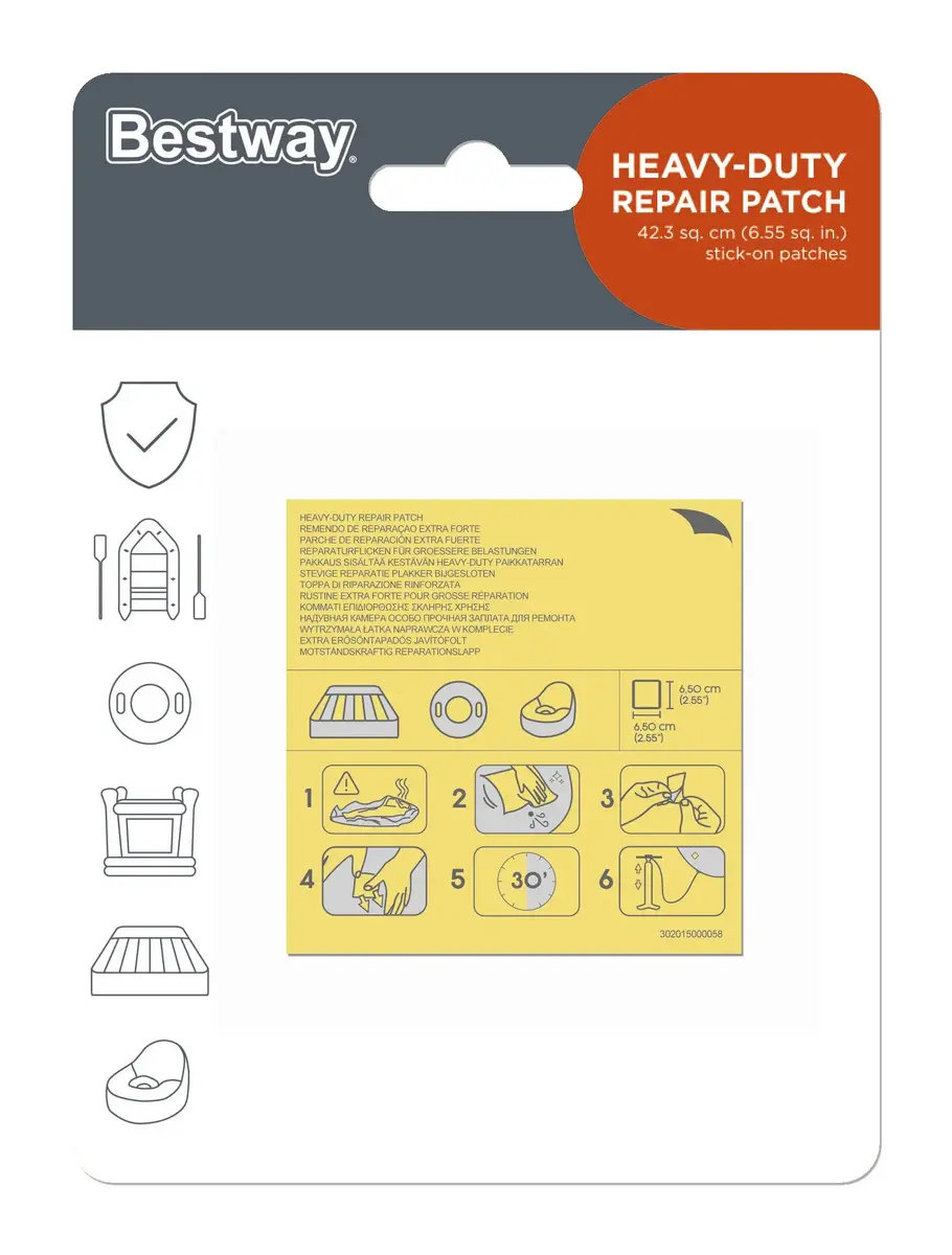 Bestway 62068 inflatable repair kit 62068 Photo 5