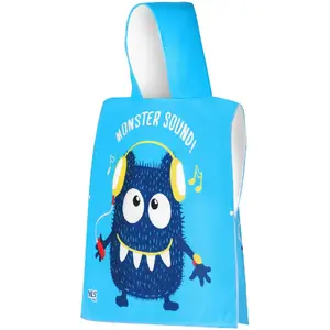Bath Poncho Towel Nils Extreme NAR20 Monster – wearable poncho towel for pool and beach