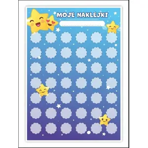 Motivational Cards LearnHow Gwiazdki set of 5 — classroom reward cards