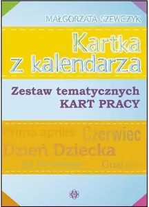 Harmonia Kartka z kalendarza — tematisko darba kartīšu komplekts, mācību uzdevumi