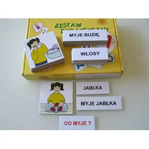 Educational kit Arson 138564 'Co myje?' – teaching set for hygiene and cleaning concepts