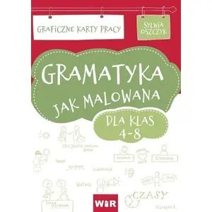Тетрадь WIR «Gramatyka jak malowana» — грамматика для 4–8 классов, упражнения по польскому, ISBN 9788366422278