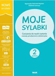 Набор учебных книг WIR — Moje sylabki, 2-е изд. (2020) — обучение слогам для детей