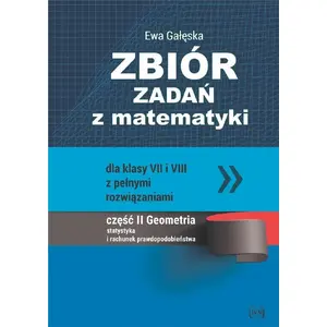 Textbook Nowik Zbiór zadań z matematyki dla klas VII i VIII — school math exercises, Polish edition