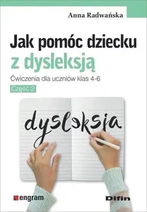 Book Difin — Jak pomóc dziecku z dysleksją. Ćwiczenia dla klas 4–6, Polish language, paperback
