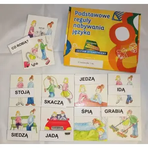 Educational set Arson 'Czasowniki liczba mnoga' – didactic materials for teaching Polish verbs plural