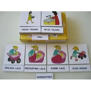 Educational kit Arson — Picture Story Cards set (Zestaw dydaktyczny. Historyjki obrazkowe)