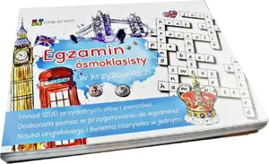 Workbook Creativo — Egzamin ósmoklasisty z języka angielskiego w krzyżówkach (exercise book, Polish title)