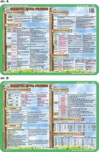 Educational Grammar Mat by Visual System — Sentence Parts: Complements, Adjectives, Pronouns (VISU0008)