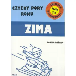 Учебное пособие WIR Cztery pory roku - Zima (Ćwiczenia wyrównawcze), мягкая обложка, польский