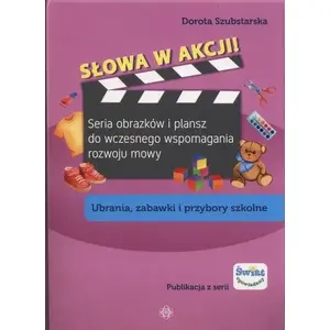 Grāmata Harmonia Słowa w akcji! — izglītojoša bērnu grāmata, poļu izdevums