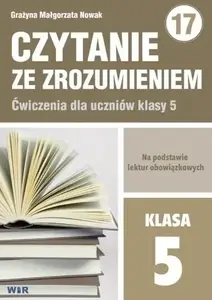 Тетрадь WIR Czytanie ze zrozumieniem dla kl. 5 SP — задания по пониманию текста для 5 класса (польский)