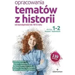 Книга Adamantan Opracowania tematów z historii LO w. 2020 — издание 2020, пособие по истории (на польском)