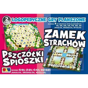 Baby romper Komlogo 2-pair set 'Zamek Strachów/Pszczółki' for infants — sleepsuit/onesie pack
