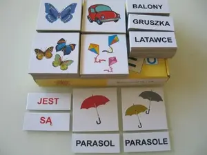 Educational set Arson 128140 — Polish nouns singular and plural (teaching kit)
