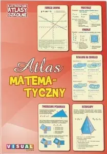Atlas matematyczny book — Visual System VISU0112, educational mathematics atlas (Polish language)