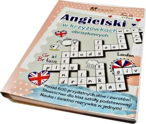 Book Creativo — Angielski w krzyżówkach obrazkowych (ISBN 9788366122680) — language learning crossword puzzles
