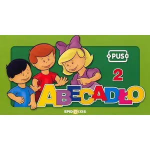 Educational board book Epideixis PUS Abecadło 2 — children's alphabet learning book