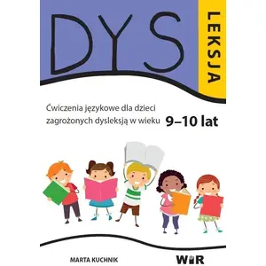 Книга WIR Dysleksja. Ćwiczenia językowe dla dzieci 9-10 lat — языковые упражнения для детей 9–10 лет