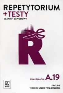 WSiP Egzamin zawodowy Fryzjer A.19 репетиторий Photo 1