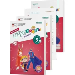 School Workbook Operon Ortograffiti SP Pakiet z Bratkiem kl.3 w.2018 – textbook set for Polish language orthography