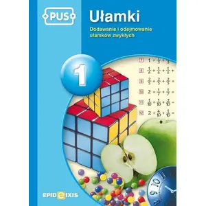 Educational Book Epideixis PUS Ułamki 1 — workbook for fractions (Polish)