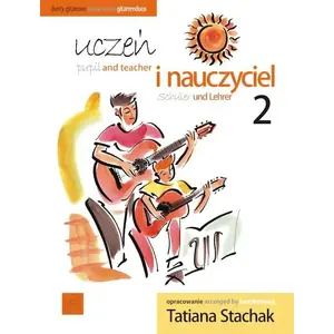 Nobušu grāmata Euterpe Uczeń i nauczyciel vol. 2 — Duety gitarowe (mpn 136405)