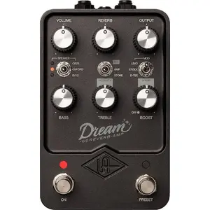 Amplifier Effect pedal UNIVERSAL UA UAFX Dream '65 Reverb — guitar reverb effect, UA GPM-DRM