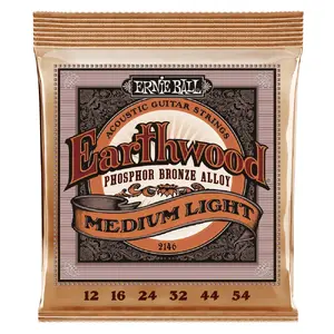 Ernie Ball Earthwood medium light Acoustic 6 pc(s) Bronzed steel Guitar
