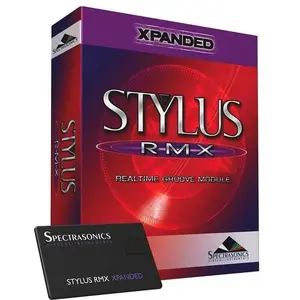 Software instrument WMG Spectrasonics STYLUS RMX Xpanded — loop-based groove module for rhythm production