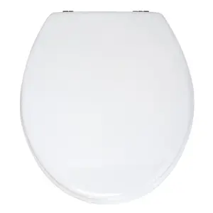 WENKO 152004100 сиденье для унитаза Жесткий стульчак МДФ Белый