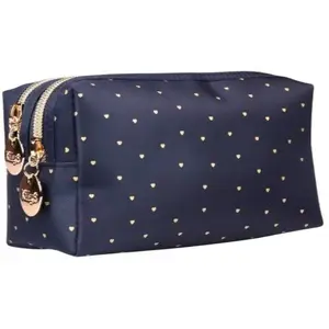 Toiletry Bag KILLYS KillyS Kosmetyczka dwa suwaki Black Velvet