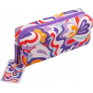 Cosmetic case TEKA 612756 — floral makeup pouch, compact toiletry bag