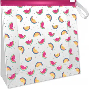 Transparent cosmetic bag with fruit print — No name — model 5902704171183
