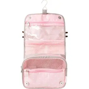 Travel toiletry bag Pusheen Foodie collection with hanging loop — large