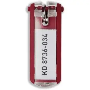 Durable KEY CLIP Red 6 pc(s)