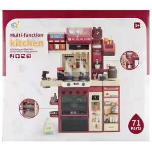 Rotaļu virtuve mega creative KUCHNIA B/O AKC WODA/PARA 56x51x36 cm WY511-1A