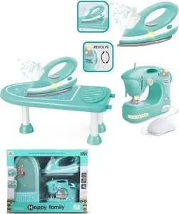 Ironing and Sewing Set AgawaPL — combo kit with iron and sewing machine