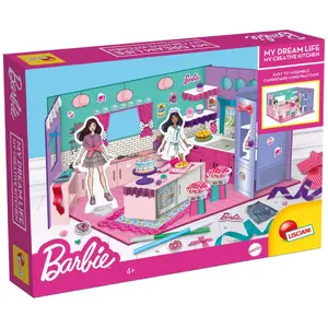 Playset Lisciani Barbie My Dream Life — My Kitchen, interactive kitchen playset for children