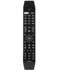 TV Remote Control Lamex Pilot RC49141 for Hitachi LCD TVs — Netflix button