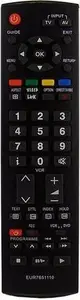 Pilot RTV Panasonic VIERA EUR7651110 (LXP434) — replacement TV remote control, MPN LXP434