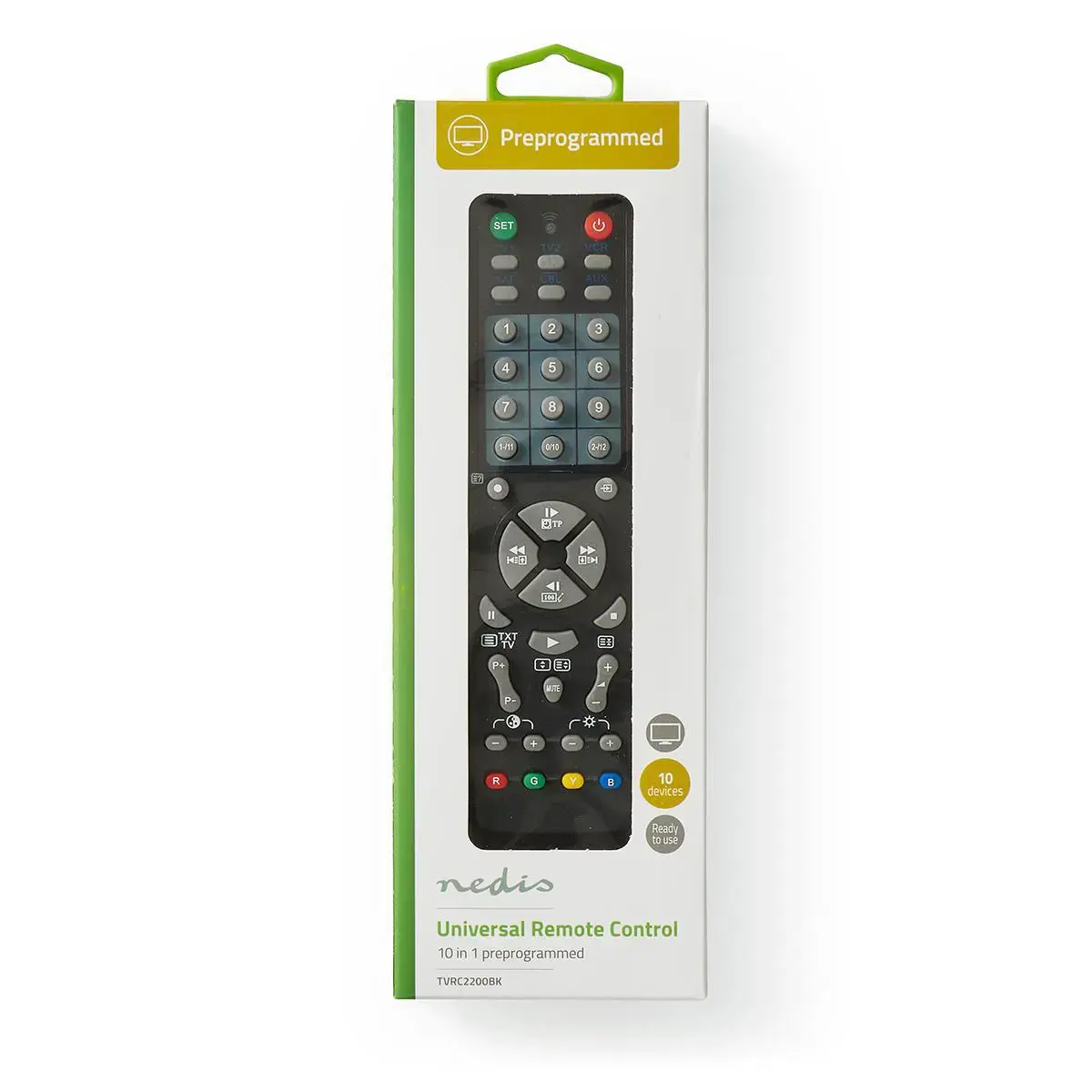 Nedis TVRC2200BK remote control TVRC2200BK Photo 2