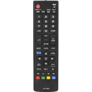Replacement Remote Control Lamex LXP1502 for Pilot RTV and LG TV models (32LN570, 47LN, 42LN, 60LN, 50LN, 39LN575)