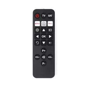 Nedis TVRC23SNBK пульт дистанционного управления Инфракрасный беспроводной ТВ Нажимные кнопки