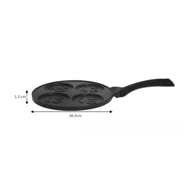 Vafeļu panna KingHoff KH-1668 26,5 cm Photo 4