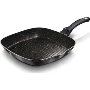 Cast Iron Grill Frying Pan 28 cm, berlinger haus BH-6901 Kinghoff