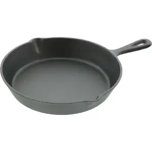Čuguna pannas HTI 25 cm — 25 cm diametrs, čuguna virtuves piederums