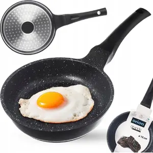 Panna ORION GRANDE granīta 16 cm — neliela panna plīts gatavošanai