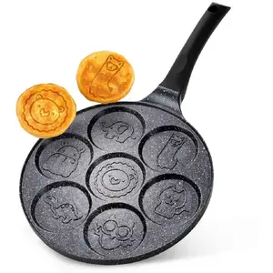Frying Pan Vilde 199083 for Eggs and Pancakes with Animal Designs, Non-stick Surface